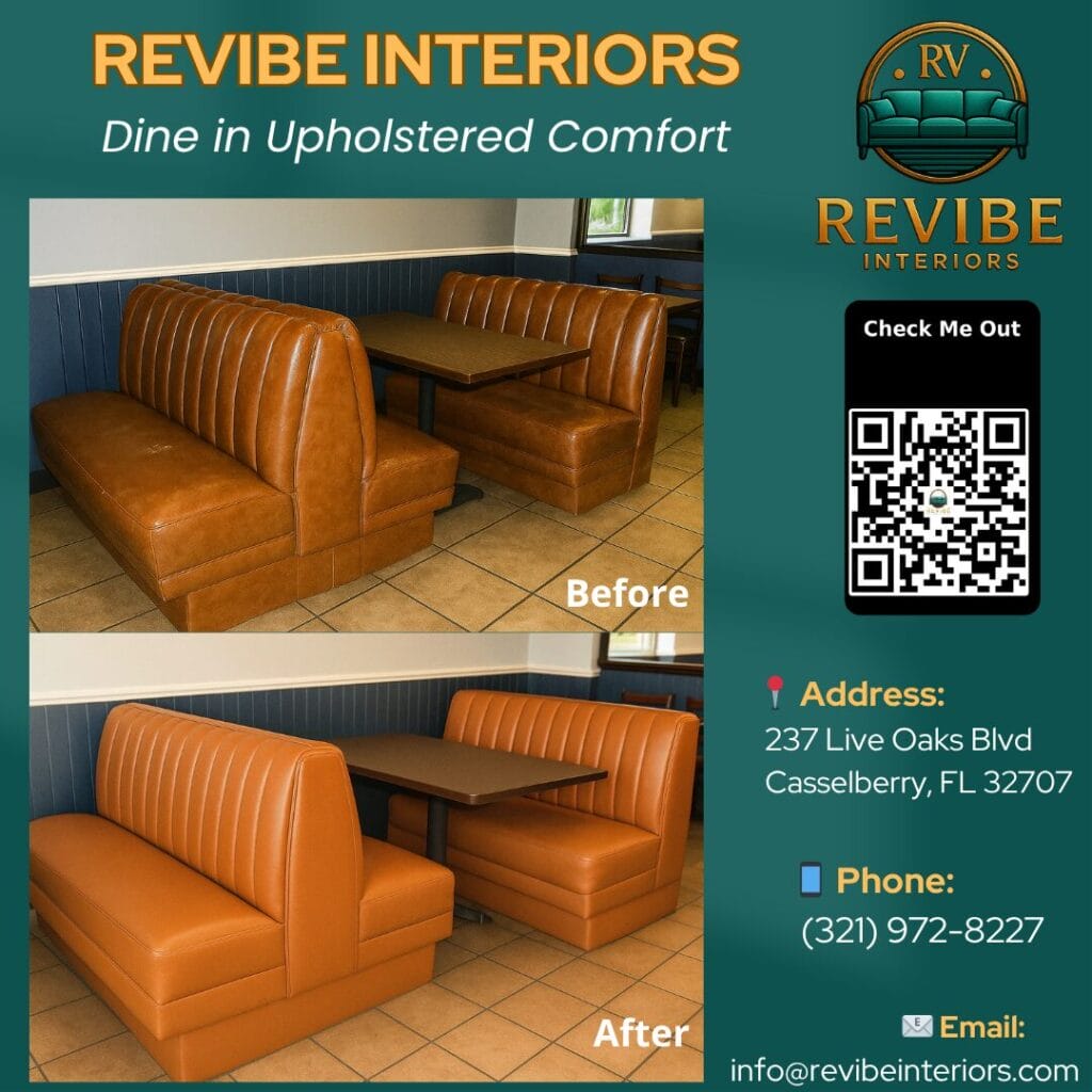 Restaurant-Booths-reupholstery