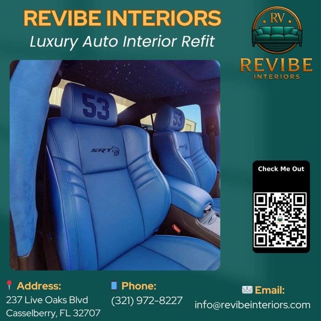 car seat upholstery orlando custom